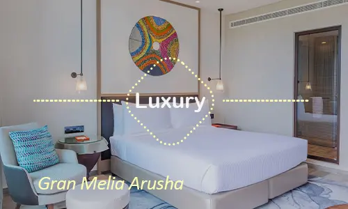 Gran Melia Arusha luxury suite - Arrival in Arusha