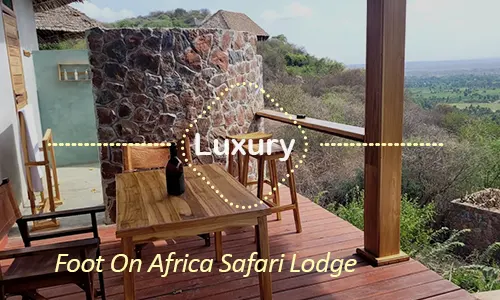 Luxury safari Tanzania — Foot On Africa Lodge Lake Eyasi