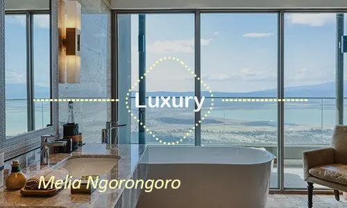 Melia Ngorongoro luxury hotel - Scenic terraces
