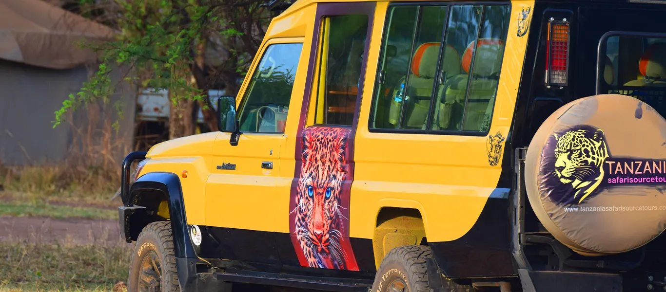 Serengeti luxury safari with elephant family